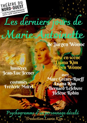 Affiche de Les derniers jours de Marie Antoinette