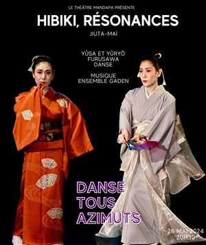 Affiche de Hibiki, résonance : Danse Jiuta-maï et musique japonaise