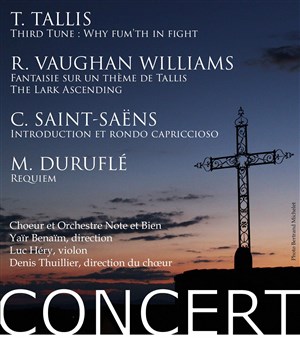 Affiche de Concert Note et Bien