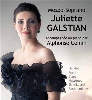 Affiche de Récital Mezzo-Soprano Juliette Galstian