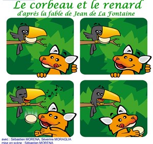 Affiche de Le Corbeau et le Renard