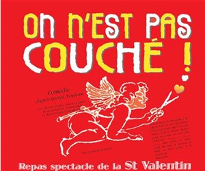 Affiche de On n'est pas couché | Diner spectacle de la st valentin