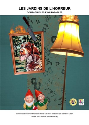 Affiche de Les jardins de l'horreur | Festival Théâtre de Quincy