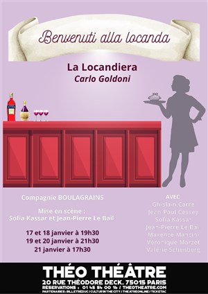 Affiche de La Locandiera