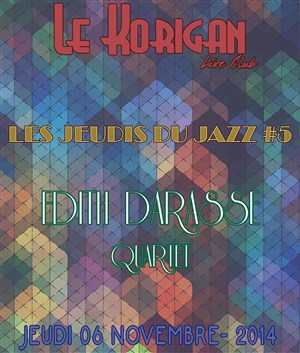 Affiche de Edith darasse quartet #5