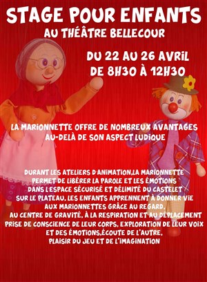 Affiche de Stage de marionnette