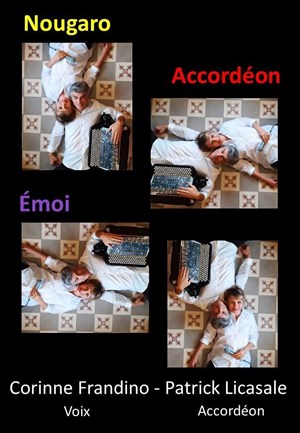 Affiche de Nougaro, accordéon, émoi...
