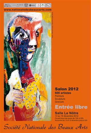 Affiche de Salon de la Société Nationale des Beaux Arts