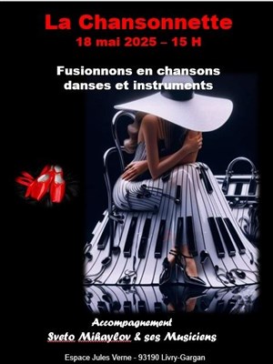 Affiche de Fusionnons en chansons danses et instruments