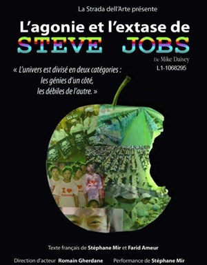 Affiche de L'agonie et l'extase de Steve Jobs