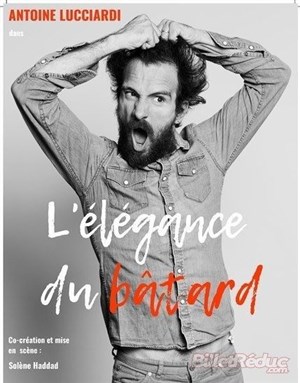 Affiche de Antoine Lucciardi dans L'élégance du batard