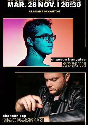 Affiche de Acquin + Max Darmon