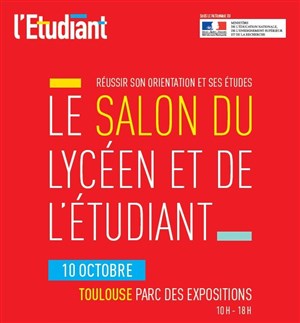 Affiche de Salon du Lycéen et de l'Etudiant de Toulouse