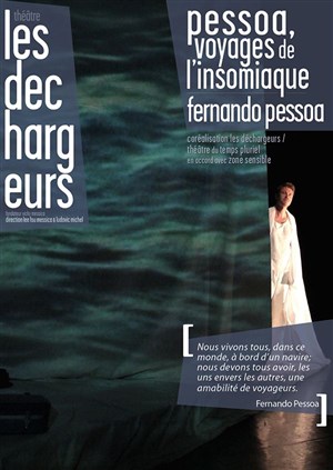 Affiche de Pessoa, voyages de l'insomniaque