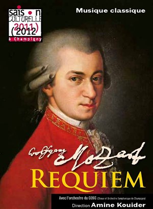 Affiche de Requiem de Mozart