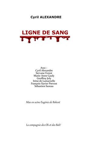 Affiche de Ligne de Sang