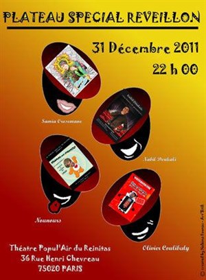 Affiche de Plateau spécial Réveillon