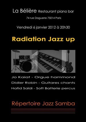 Affiche de Radiation Jazz Up
