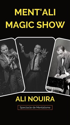 Affiche de Ment'Ali Magic Show
