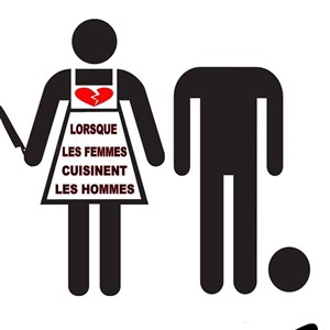 Affiche de Lorsque les femmes cuisinent les hommes