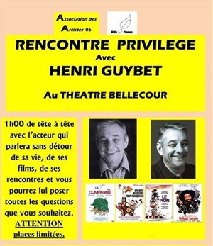 Affiche de Rencontre privilège avec Henri Guybet