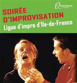 Affiche de Match d'impro avec la Ligue d'Impro d'Ile de France