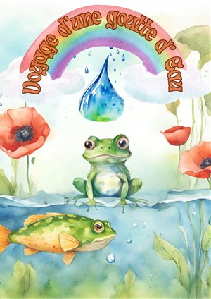 Affiche de Voyage d'une goutte d'eau