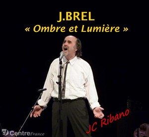 Affiche de Jacques Brel : Ombre et lumière