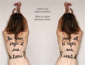 Affiche de De quoi s'agit-il sur la terre ?