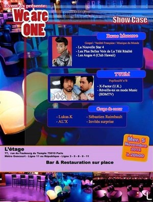 Affiche de We are one