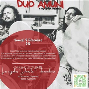 Affiche de Duo Amuni Compagnie Cantuscanti