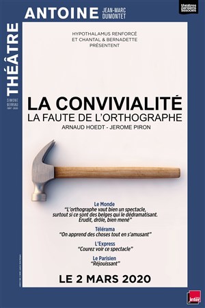 Affiche de La convivialité