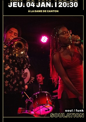 Affiche de Soulation + Jam Session