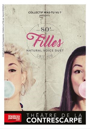 Affiche de Premier concert parisien des So'Filles