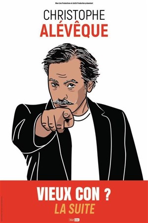 Affiche de Christophe Aleveque dans Vieu con ? La suite