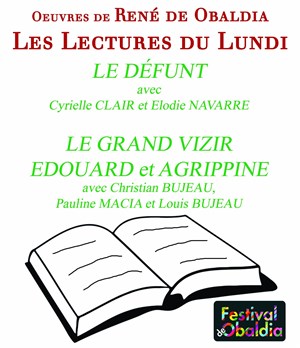 Affiche de Le défunt, Le grand Vizir, et Edouard et Agripine | avec Cyrielle Clair, Elodie Navarre
