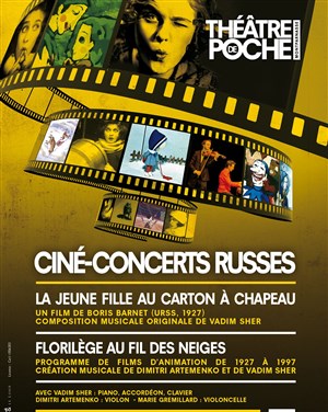 Affiche de Ciné-concert russe - La jeune fille au carton à chapeau