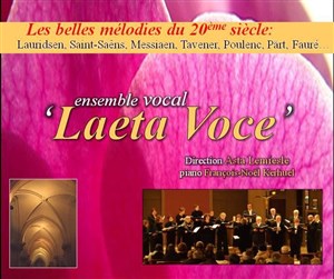 Affiche de Les belles mélodies du 20ème siècle | par l'Ensemble vocal 'Laeta Voce'