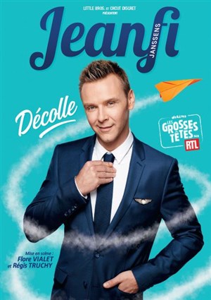 Affiche de Jeanfi Janssens dans JeanFi décolle