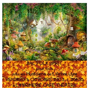 Affiche de Bal de L'Arbre Lyre