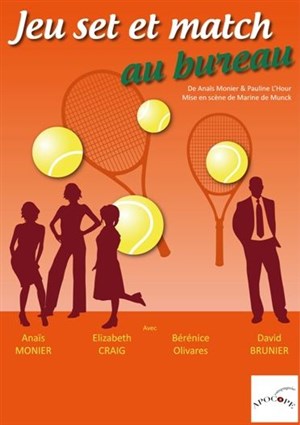 Affiche de Jeu set et match au bureau