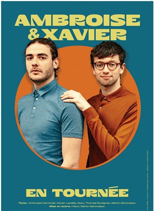 Affiche de Ambroise & Xavier | En tournée