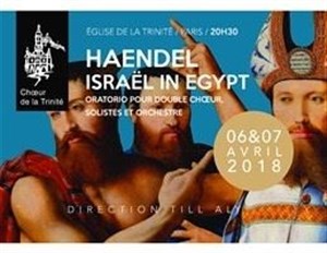 Affiche de G.F. Haendel - Israel in Egypt
