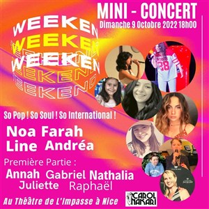 Affiche de Showcase New Talents by Carol Nakari