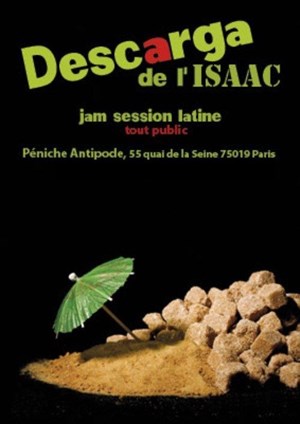 Affiche de Descarga de l'ISAAC | jam-session latine