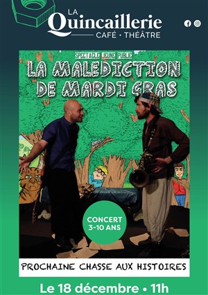 Affiche de La malediction de mardi gras