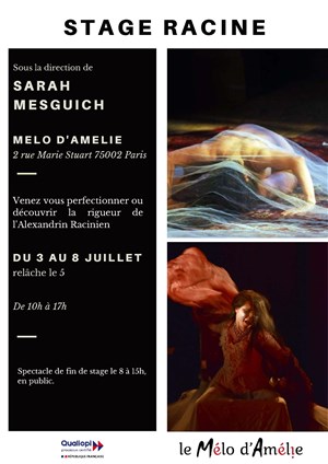 Affiche de Stage Racine