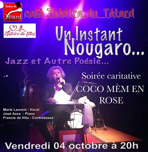 Affiche de Un instant Nougaro... Jazz et autre Poésie