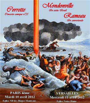 Affiche de Apothéose du grand Motet Français avec l'E.J.V