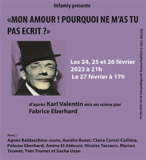 Affiche de Mon amour ! Pourquoi ne m'as tu pas écrit ?